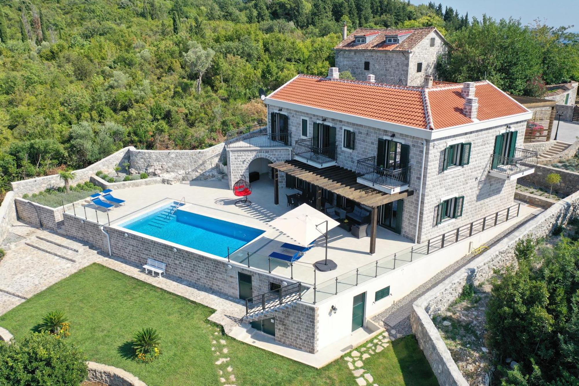 Villa Vista Azzurra ティヴァト エクステリア 写真
